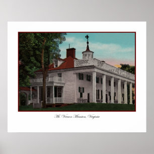 Mt. Vernon Vintage affisch