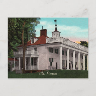 Mt. Vernon Vintage-vykort Vykort