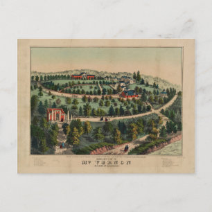Mt. Vernon, Virginia (1859) Vykort