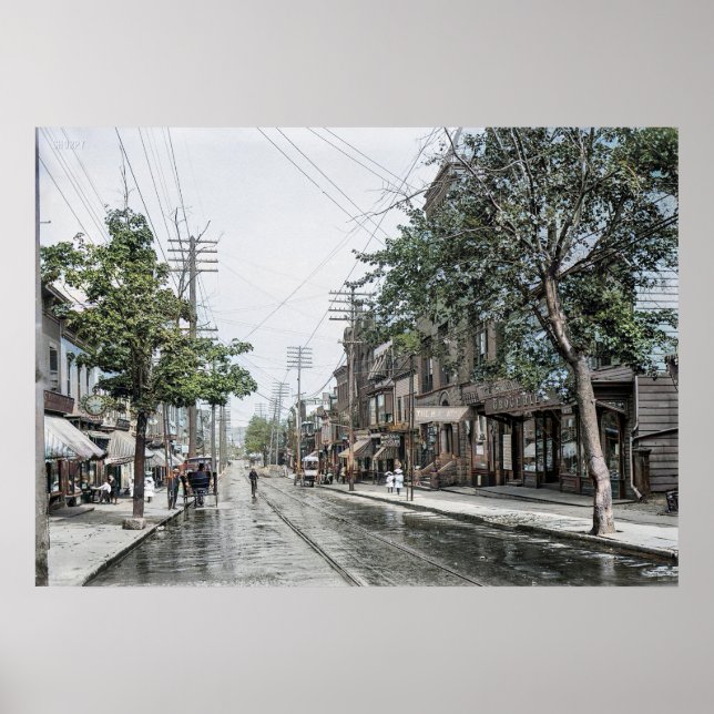 Mt Vernon, Westchester County, NY, Vintage Poster (Framsidan)