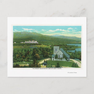 Mt Washington Hotel, Stickney Chapel View Vykort