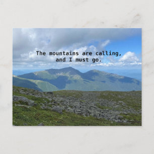 Mt Washington John Muir vykort