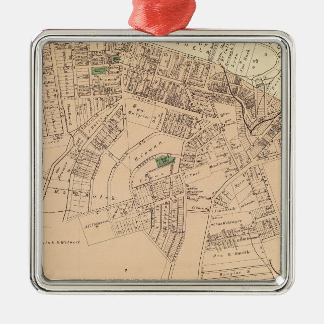 Mt Washington Julgransprydnad Metall (Framsidan)