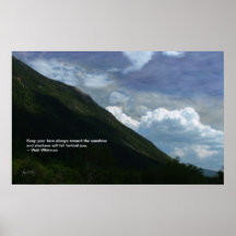 Mt Webster: Whitman-citattecken poster