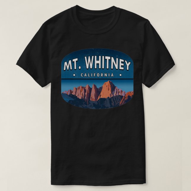 Mt Whitney Classic T Shirt (Design framsida)