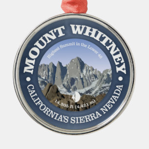 Mt Whitney Julgransprydnad Metall