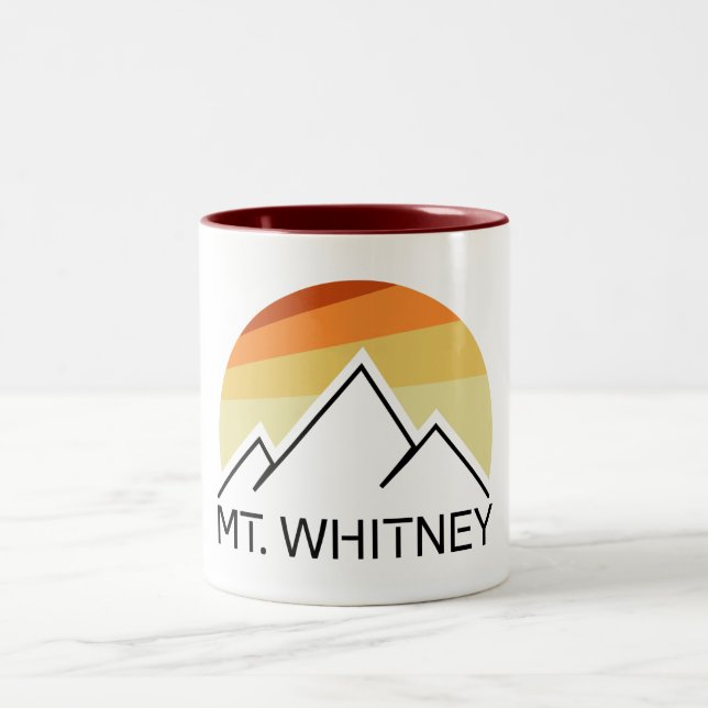Mt. Whitney Retro Två-Tonad Mugg (Center)