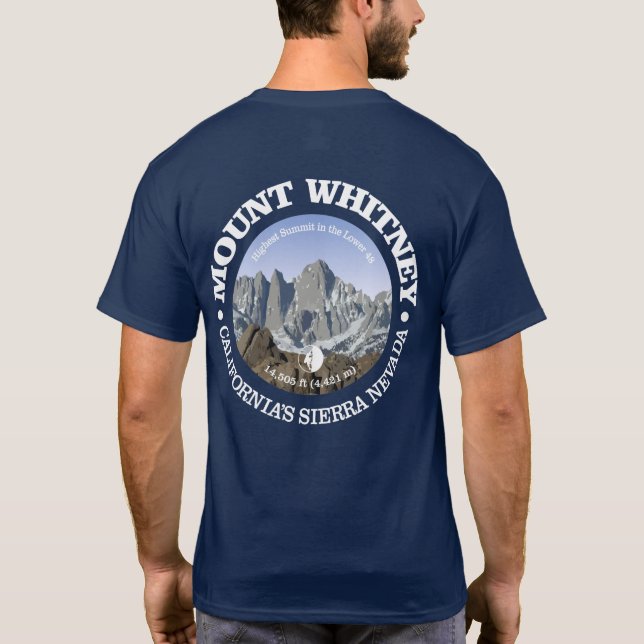 Mt Whitney T Shirt (Baksida)