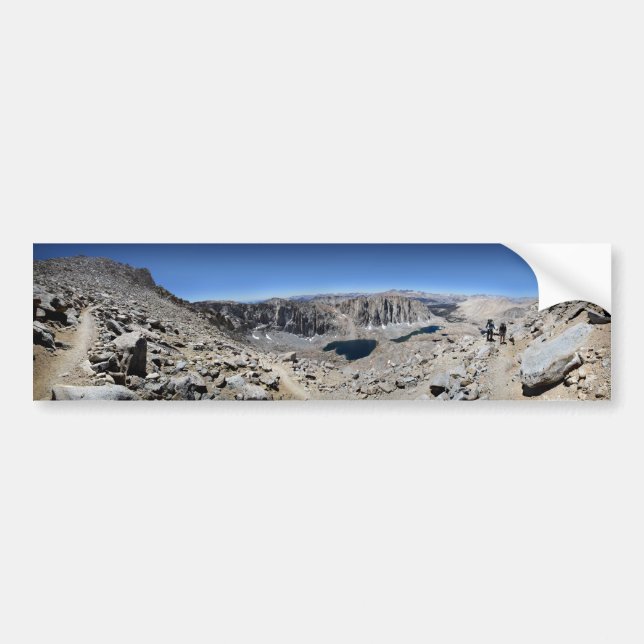 Mt Whitney Trail - John Muir Trail Bildekal (Framsidan)