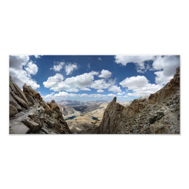 Mt Whitney Trail - John Muir Trail Fototryck (Framsidan)