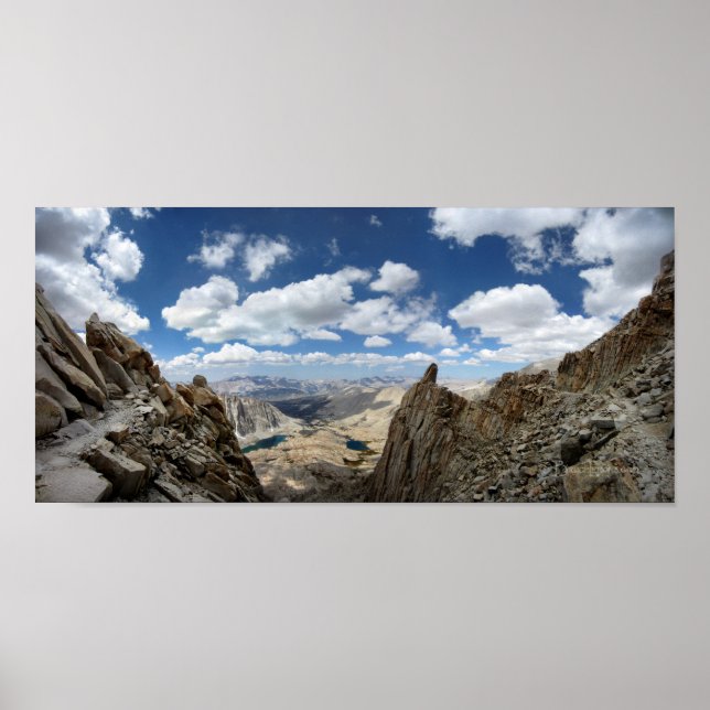 Mt Whitney Trail - John Muir Trail Poster (Framsidan)
