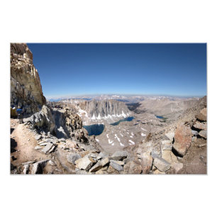 Mt Whitney Trail Junction John Muir Trail Fototryck
