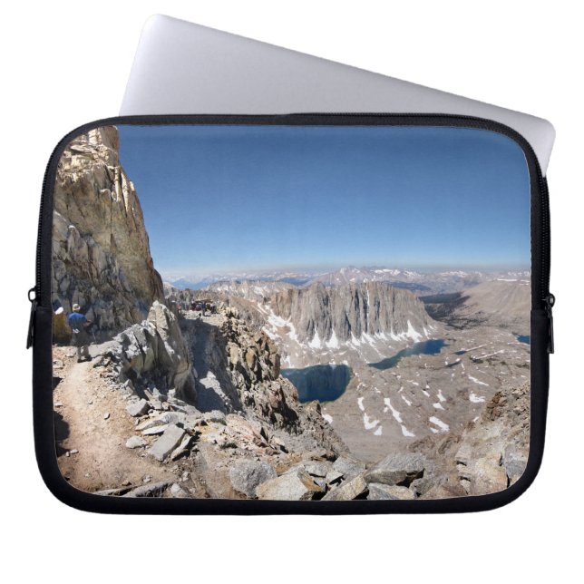 Mt Whitney Trail Junction John Muir Trail Laptop Fodral (Framsidan)
