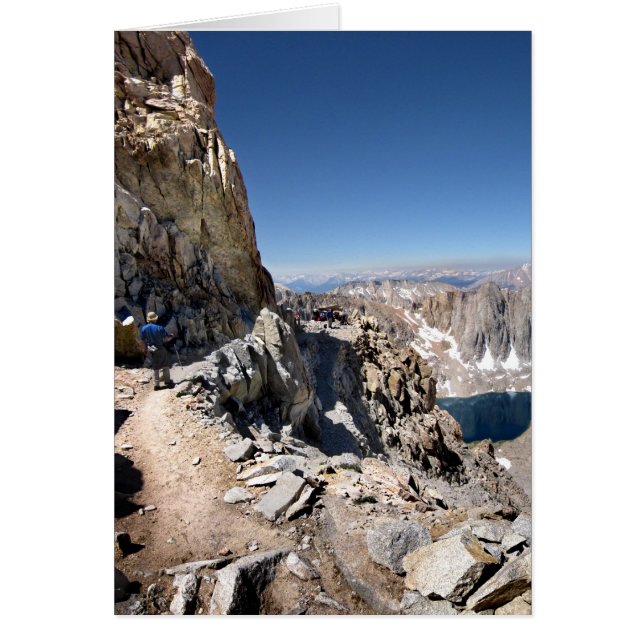 Mt Whitney Trail Junction John Muir Trail OBS Kort (Framsidan)