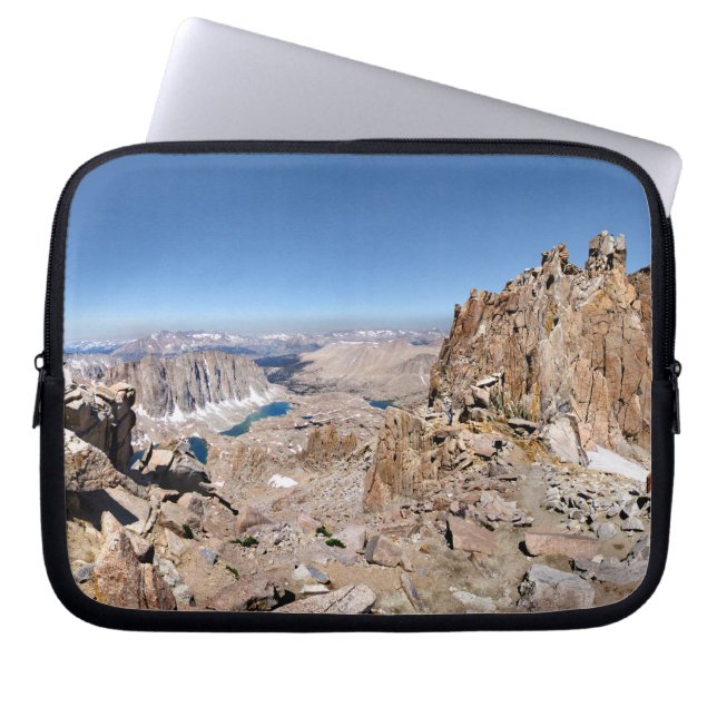 Mt Whitney Trailcrest - John Muir Trail Laptop Fodral (Framsidan)