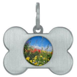 Mt. Wildblommor ID-bricka Husdjur