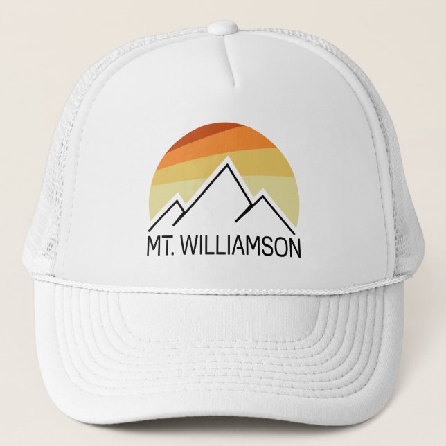 Mt. Williamson California Retro Keps (Framsida)