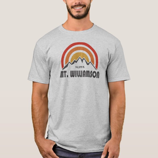 Mt. Williamson California T Shirt (Framsida)