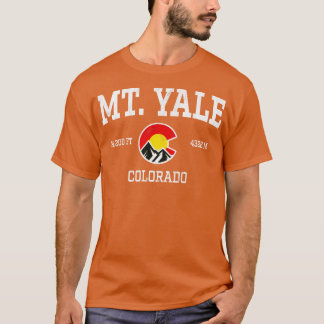 Mt Yale Colorado 14 ers Vintage Athletic Mountains T Shirt