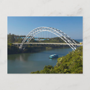 Mtamvuna River Bridge, Kwazulu-Natal Vykort
