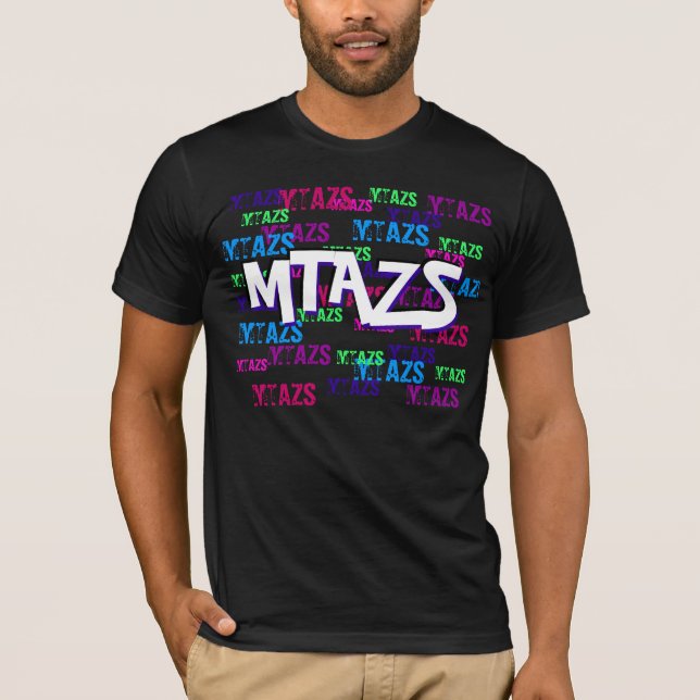 MTAZS-mönsterskjorta (manar & kvinnor) T-shirt (Framsida)