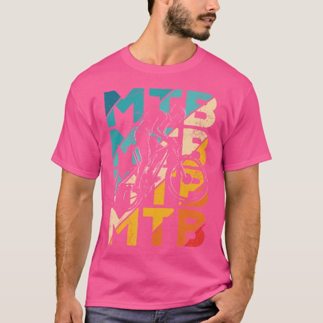Mtb Bmx T Shirt (Framsida)