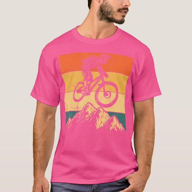 Mtb Bmx T Shirt (Framsida)