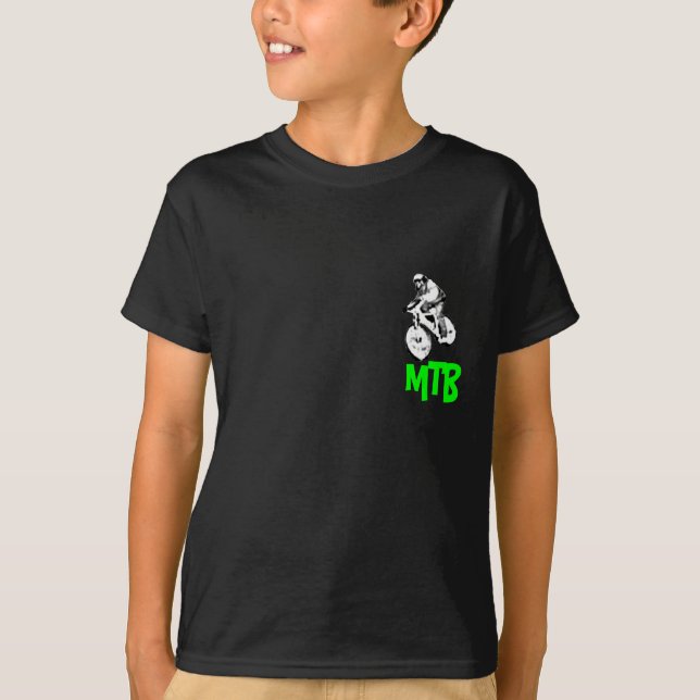 MTB BOR FÖR ATT RIDA TEE SHIRT (Framsida)