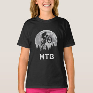 MTB-cyklist retro mountainbike-åkning T Shirt