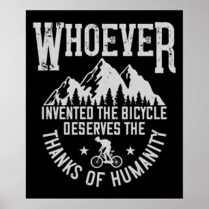 MTB - den som har tillverkat cykeln Poster