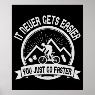 MTB - det blir aldrig enklare att åka snabbare Poster