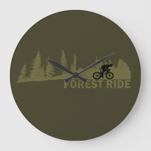 MTB Downhill Skogstur Mountainbike Stor Klocka