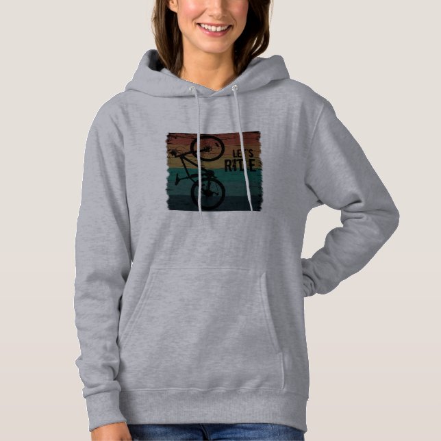 MTB Downhill - Vintage Mountainbiking T Shirt (Framsida)