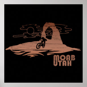 Mtb Moab - Utah Mountainbiking Poster