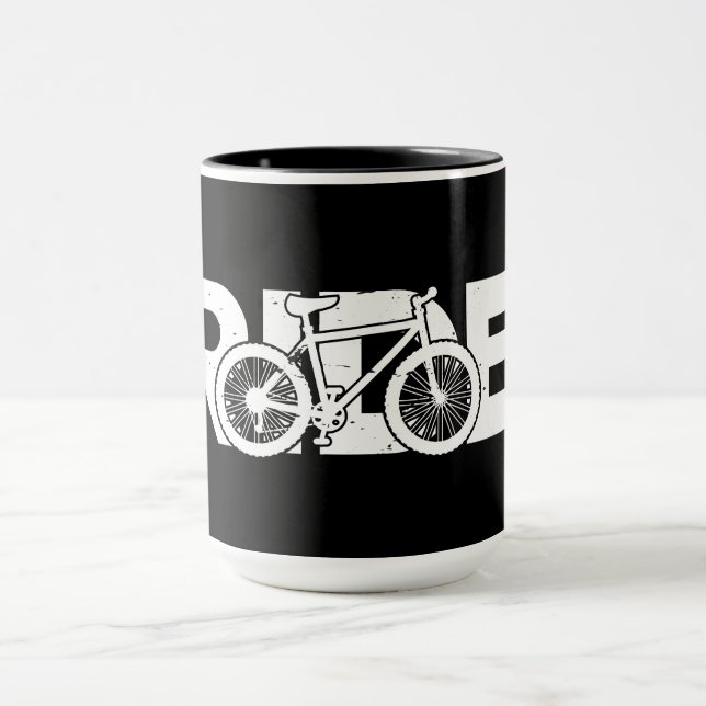 MTB Mountain Biking-RIDE Mountain Bike Mugg (Center)