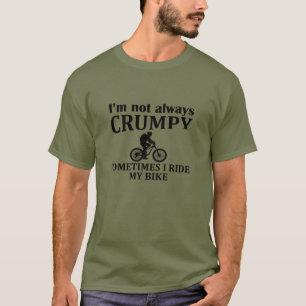 MTB Mountainbike Humor Roligt Citat om Cykling T Shirt