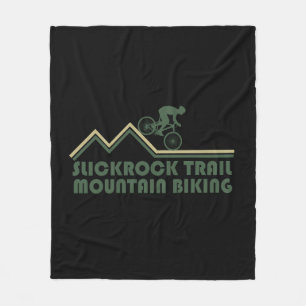 Mtb Mountainbike - Slickrock Trails Utah Fleecefilt