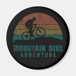 Mtb Mountaincykel äventyr Magnet