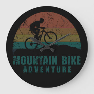 Mtb Mountaincykel äventyr Stor Klocka