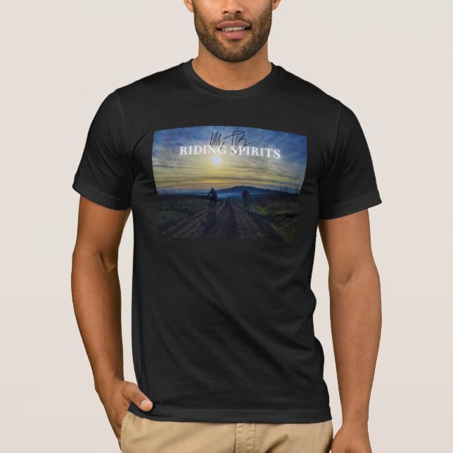 MTB Riding Spirits T Shirt (Framsida)