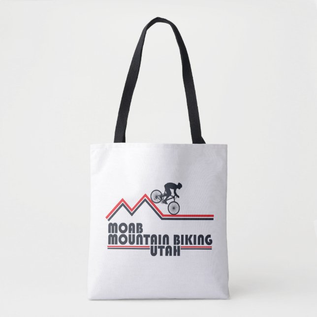 Mtb Utah - Moab Mountainbiking Tygkasse (Framsida)