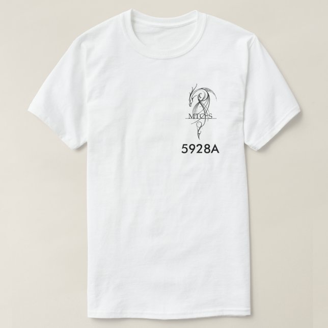MTCHS förargar RoboticsmanligT-tröja Tee Shirt (Design framsida)