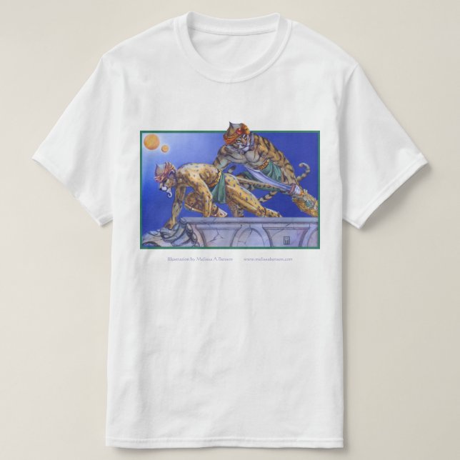 MtG Cat Warriors Tee Shirt (Design framsida)