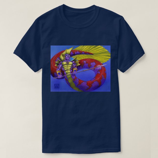 MtG Lord of Atlantis T Shirt (Design framsida)