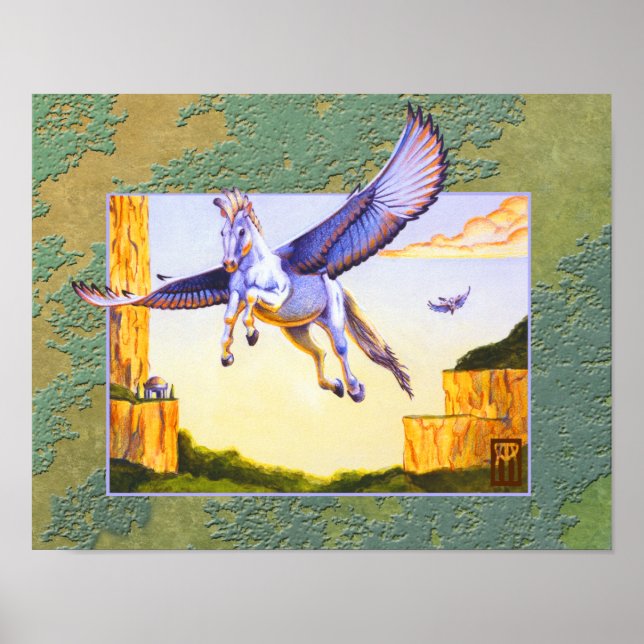 MtG Mesa Pegasus tryck (Framsidan)