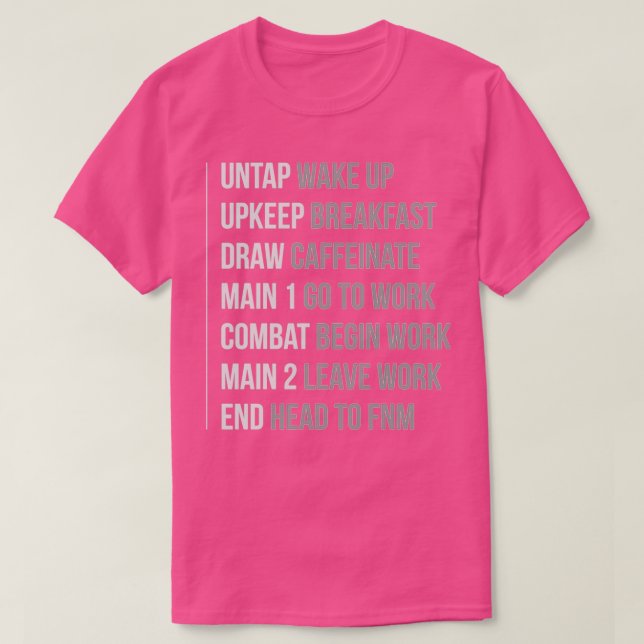 MTG Phases of Life T Shirt (Design framsida)