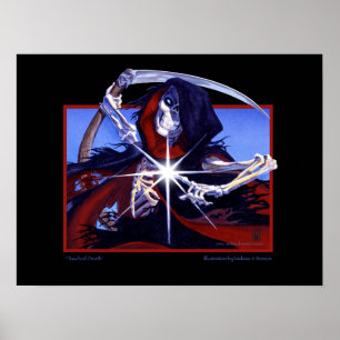 MtG Touch of Death print Poster