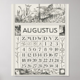 Mtheo van hoytema - kalender - hägrars konst - ack poster