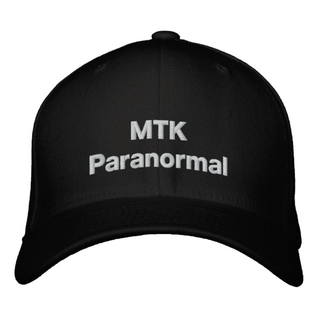 MTKParanormal Team Hat Broderad Keps (Framsida)
