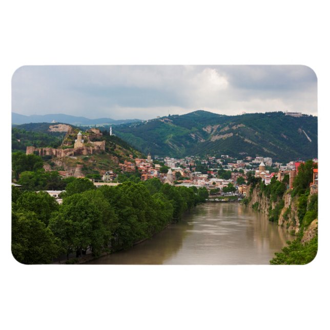 Mt'k'vari-floden flyter, Tbilisi Magnet (Horisontell)